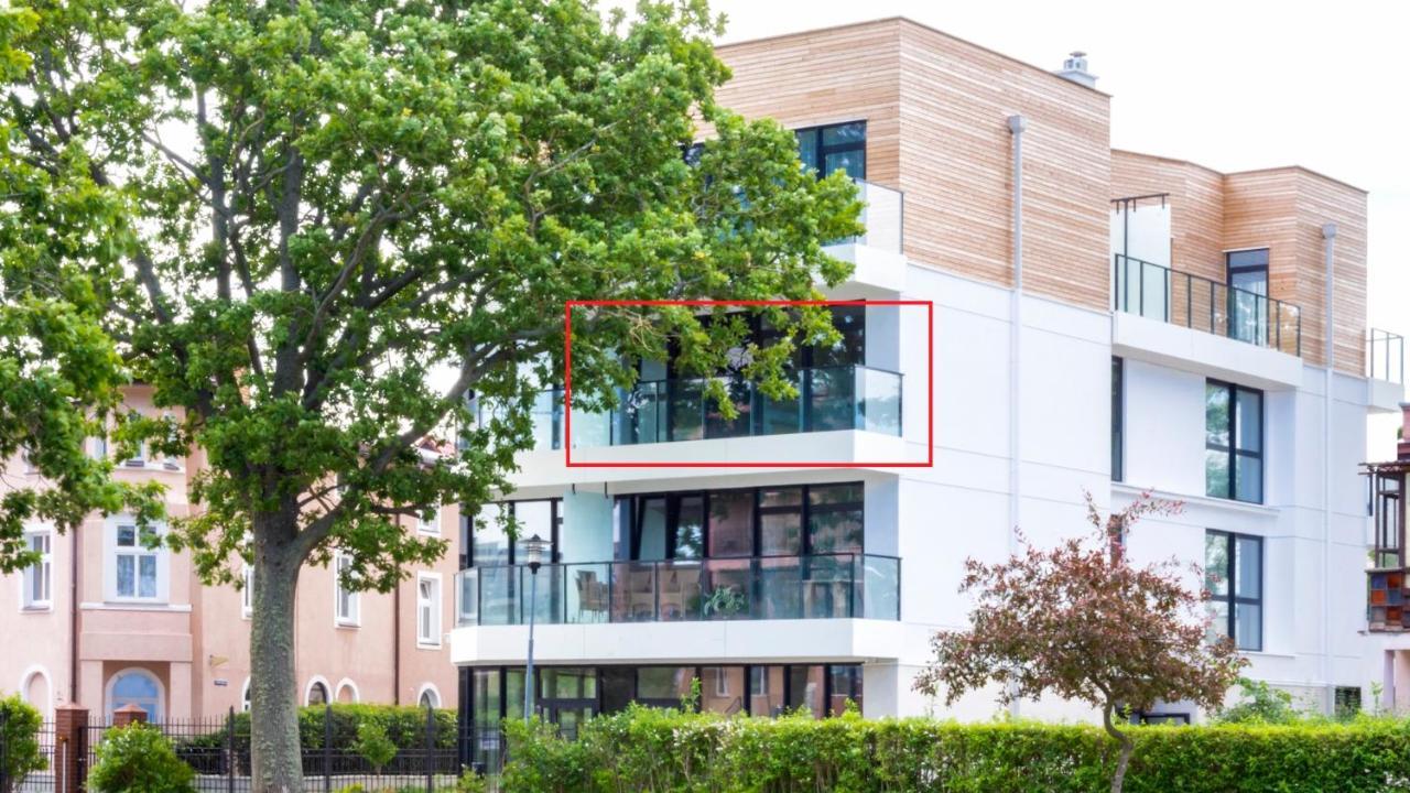 Apartament Z Widokiem Na Morze - Nadmorski Luksus Apartamenty Ustronie Morskie Buitenkant foto